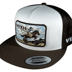Vexil Western - The Chase - Brown/White/Brown Mesh